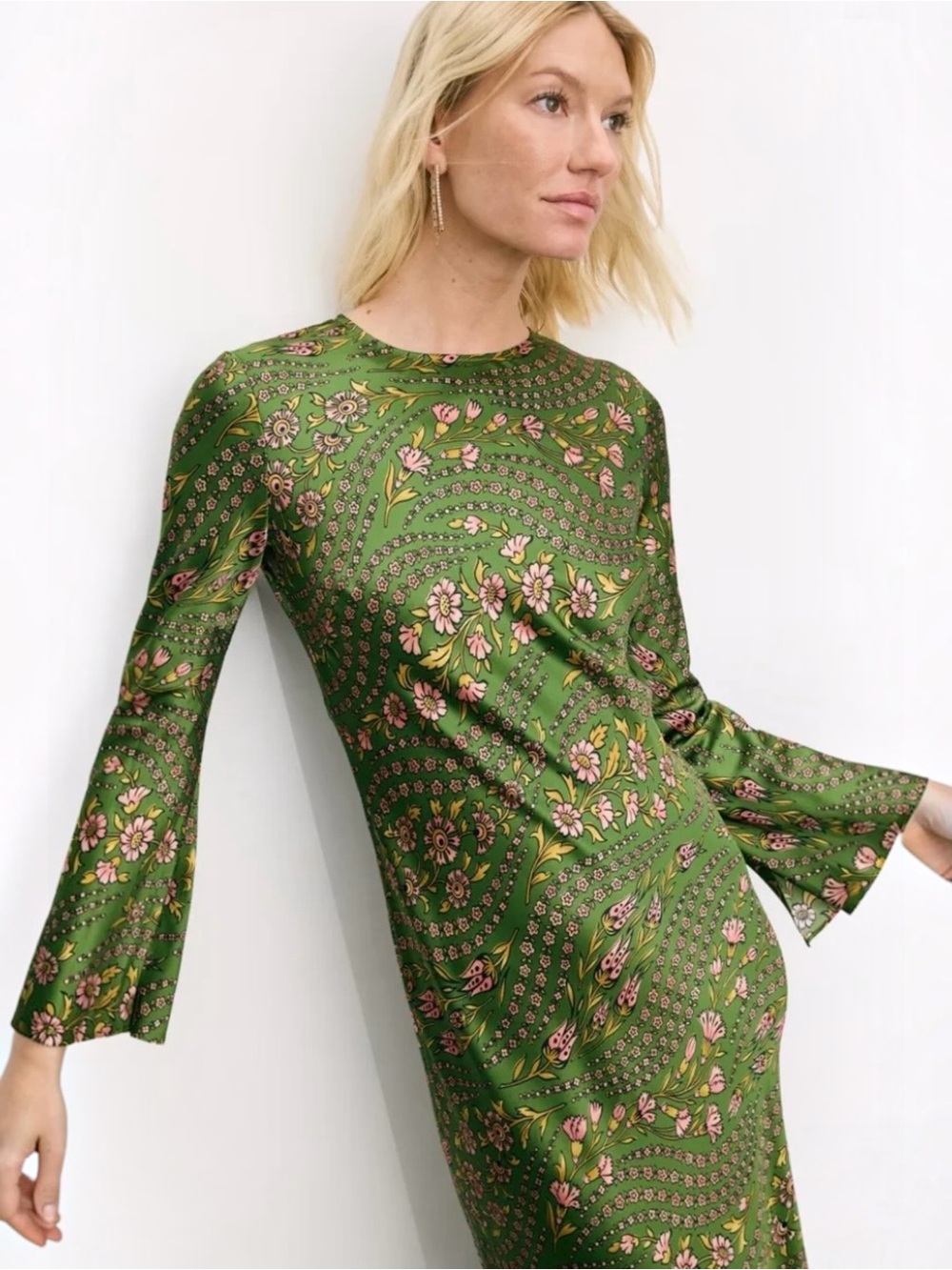 NWOT Veronica Beard Silk Gemma Dress Size 6 - Picture 5 of 9